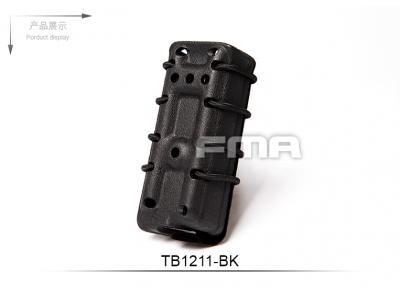 FMA Scorpion pistol mag carrier- Single Stack for 9MM BK with flocking TB1211-BK free shipping